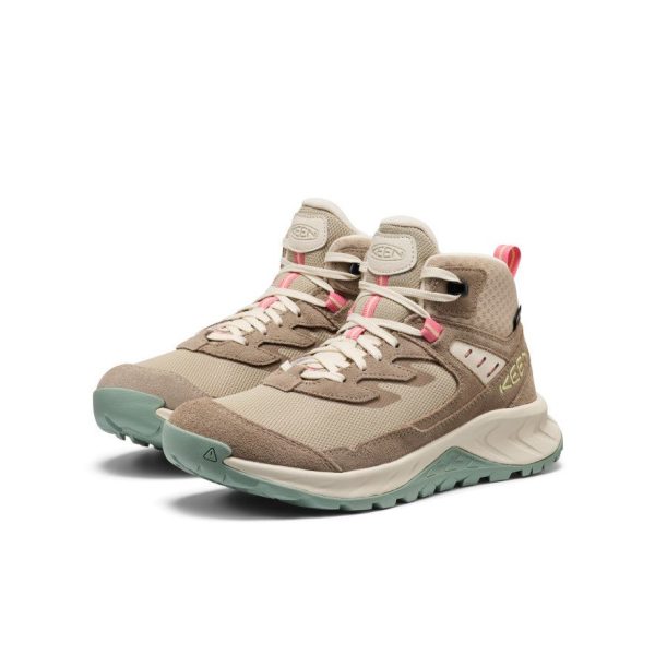 Women's Hightrail Waterproof Hiking Boot  |  Brindle/Pink Lemonade