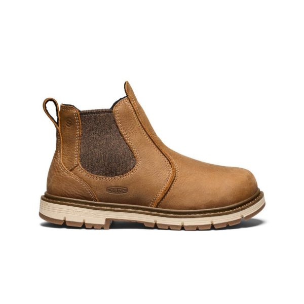 Women's San Jose Chelsea 90° Heel Boot (Soft Toe)  |  Belgian/Gum