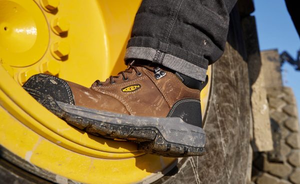 Women's Evanston 6 Waterproof Boot (Carbon Toe)  |  Bison/Black