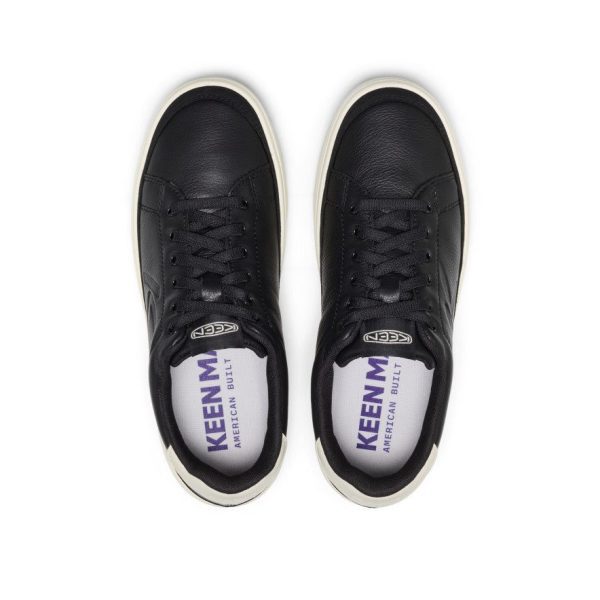 Men's KM1 Leather Sneaker  |  Black/Birch