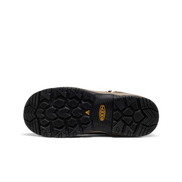 Men's Skokie Waterproof Work Boot (Carbon Toe)  |  Dark Earth/Black