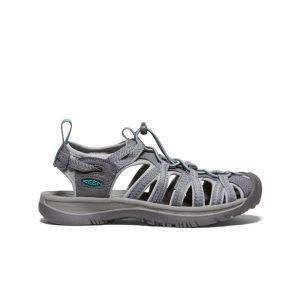 Women's Whisper | Medium Grey/Peacock Green