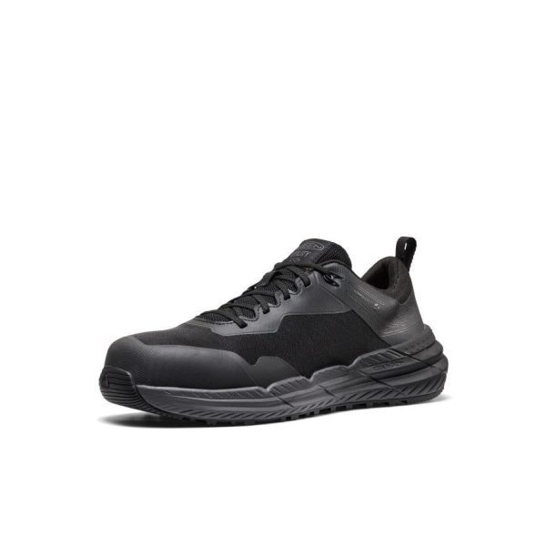 Men's Speedworks ESD Work Sneaker (Carbon Toe)  |  Black/Black