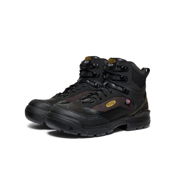 Men's Stronglite Waterproof Boot (Carbon Toe) | Black/Black