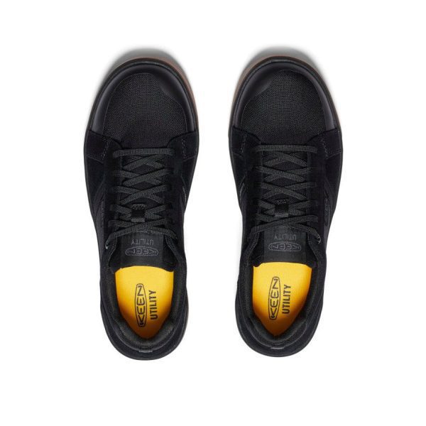Men's Kenton Work Shoe (Carbon Toe) | Black/Gum