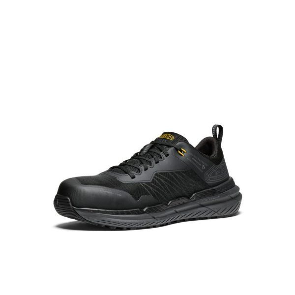 Men's Speedworks Work Sneaker (Carbon Toe) | Black/Steel Grey