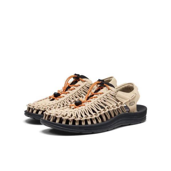 Men's UNEEK Sneaker | Safari/Orange Peel