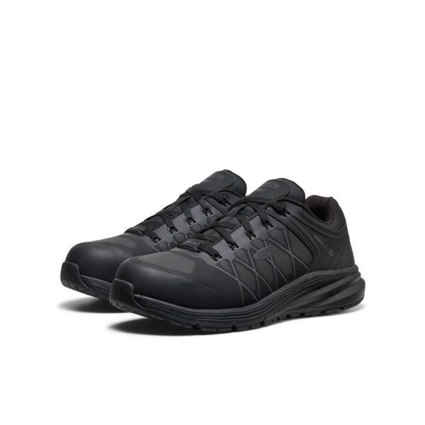 Men's Vista Energy XT Work Sneaker INT MET (Carbon Toe) | Black/Magnet