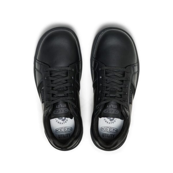 Women's Kenton WTX Work Shoe (Soft Toe) | Black/Black