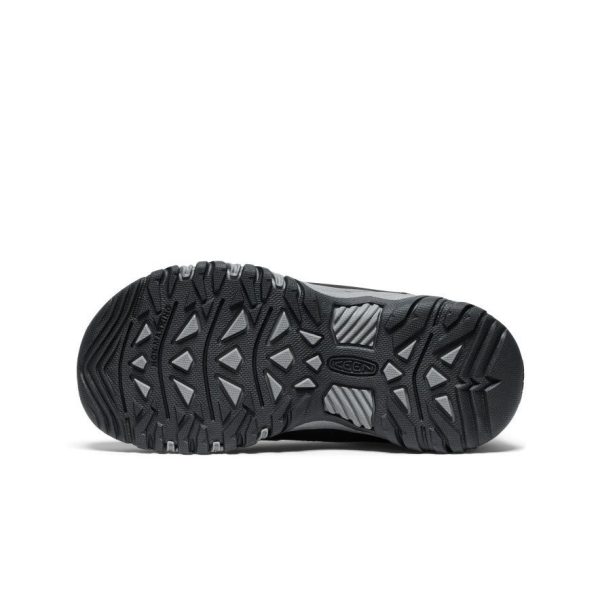 Big Kids' Targhee IV Waterproof Hiking Shoe | Black/Steel Grey