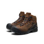 Men's Targhee IV LTR Waterproof Work Boot (Carbon Toe) | Bison/Black