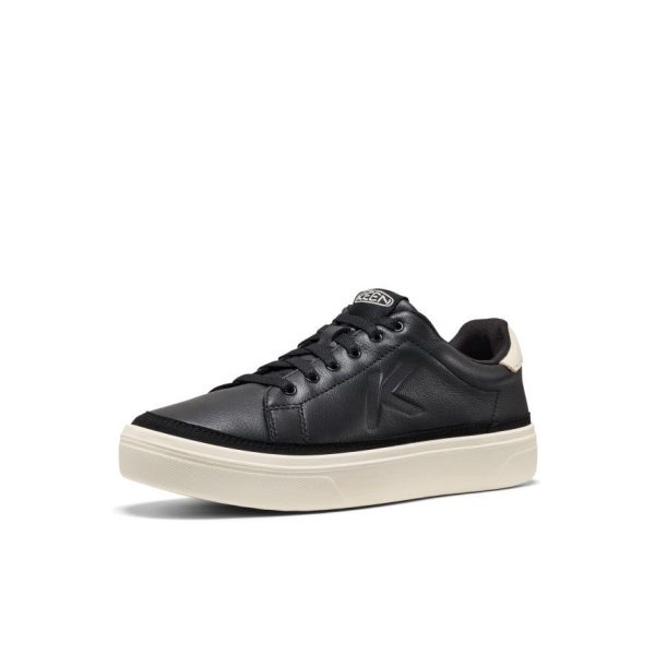 Men's KM1 Leather Sneaker  |  Black/Birch