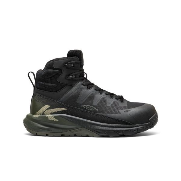 Men's Targhee Blur Waterproof Work Boot (Carbon Toe) | Forest Night/Black