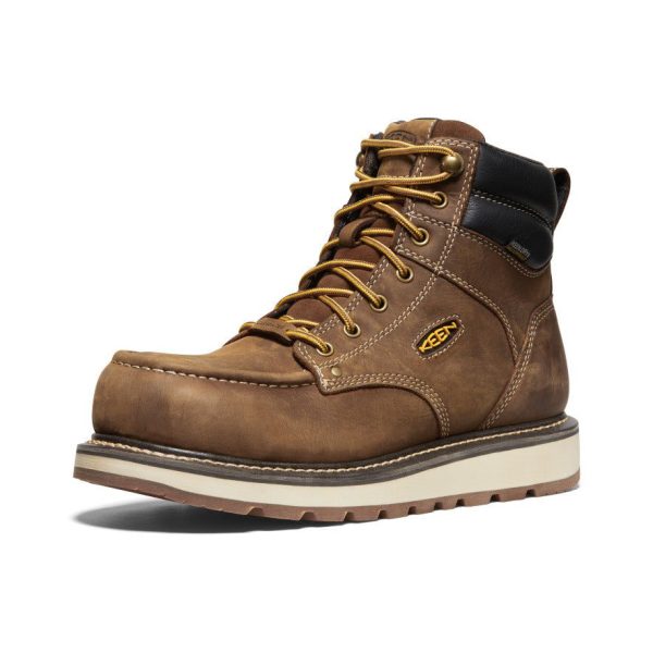 Men's Cincinnati 6 Waterproof Boot (Carbon Toe)  |  Belgian/Sandshell