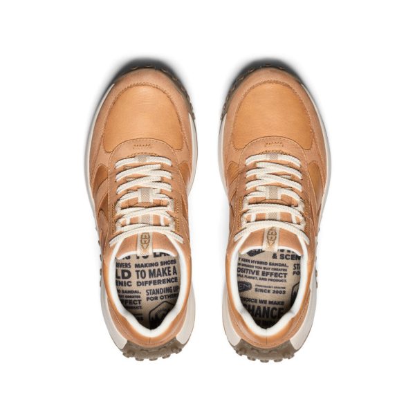 Women's KS86 Leather Sneaker | Natural/Birch