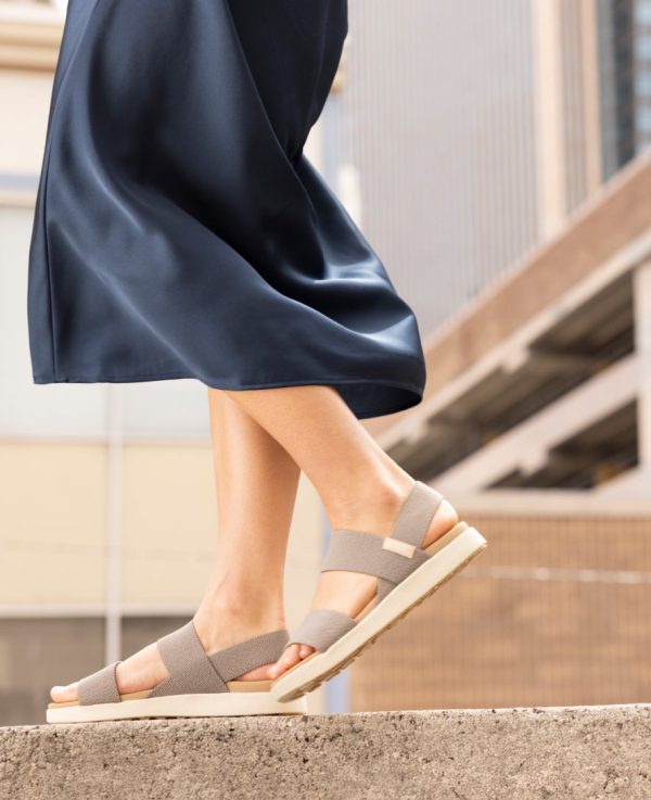 Women's Elle Backstrap Sandal | Cornstalk/Black