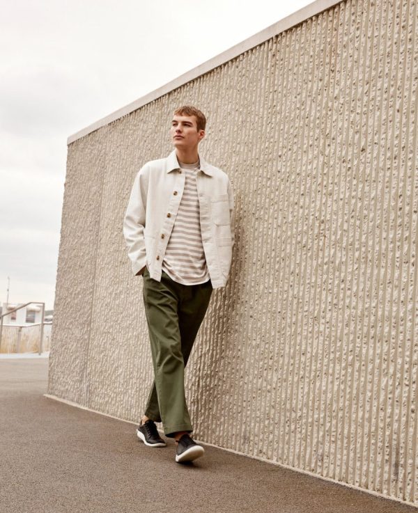 Men's KNX Leather Sneaker | Star White/Star White