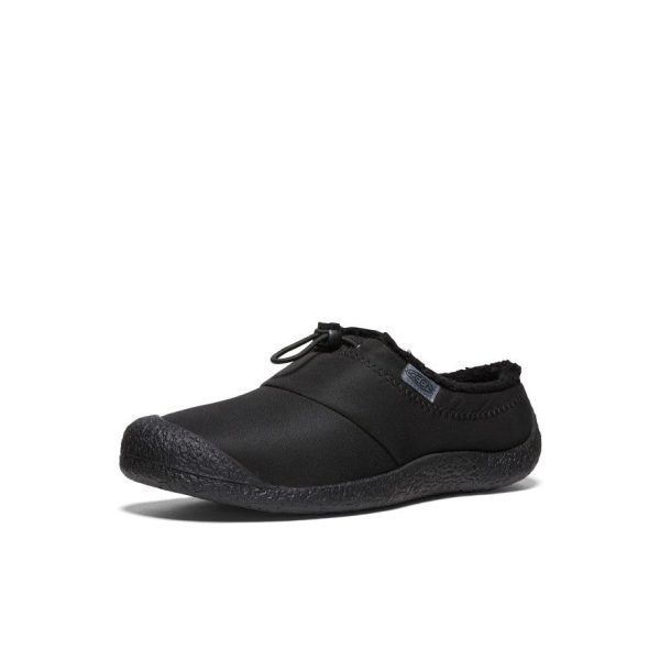 Women's Howser III Slide | Black Smooth Nylon