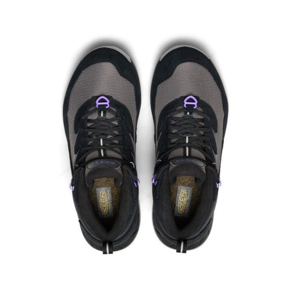Women's Hightrail Polar Waterproof Hiking Boot  |  Black/Aster Purple