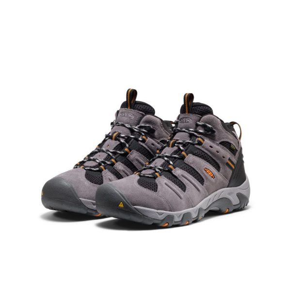 Men's Headout Waterproof Hiking Boot | Magnet/Orange Pepper