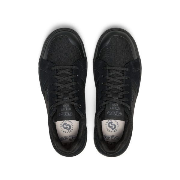 Men's Kenton ESD Work Shoe (Soft Toe)  |  Black/Black