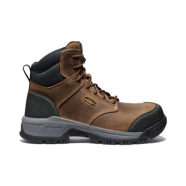 Women's Evanston 6 ESD Boot (Carbon Toe)  |  Bison/Black