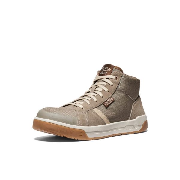 Men's Kenton Mid Work Shoe (Carbon Toe) | Brindle/Gum