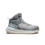 Women's Synchro Waterproof Work Boot (Carbon Toe)  |  Steel Grey/Gum
