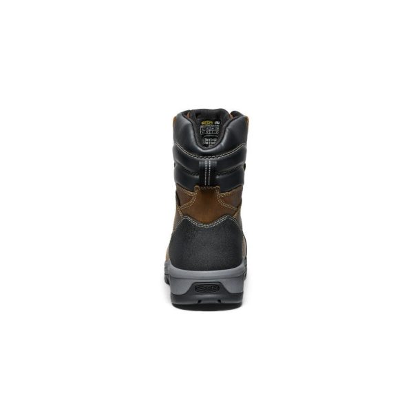 Men's Evanston 8 Insulated Waterproof Boot (Soft Toe) | Bison/Black