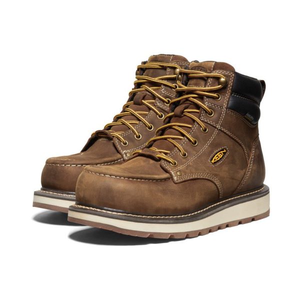 Men's Cincinnati 6 Waterproof Boot (Carbon Toe)  |  Belgian/Sandshell