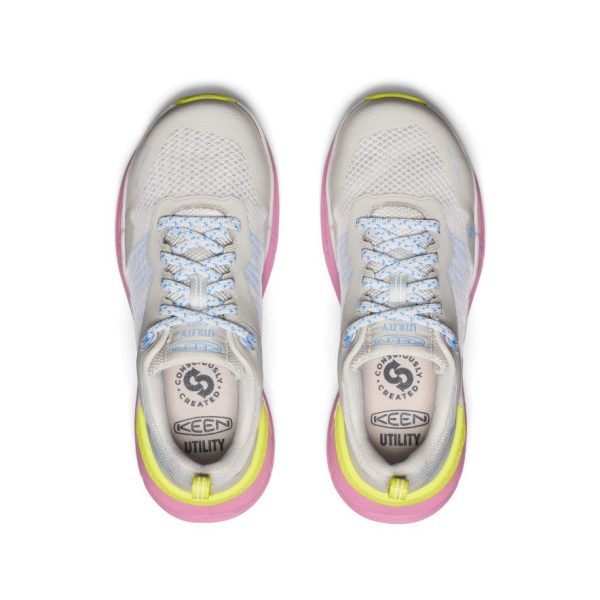Women's Speedworks ESD Work Sneaker (Carbon Toe)  |  Alloy/Moonlight Mauve