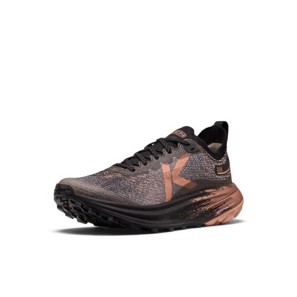 Women's Seek Trail Running Shoe | Black/Rose Gold