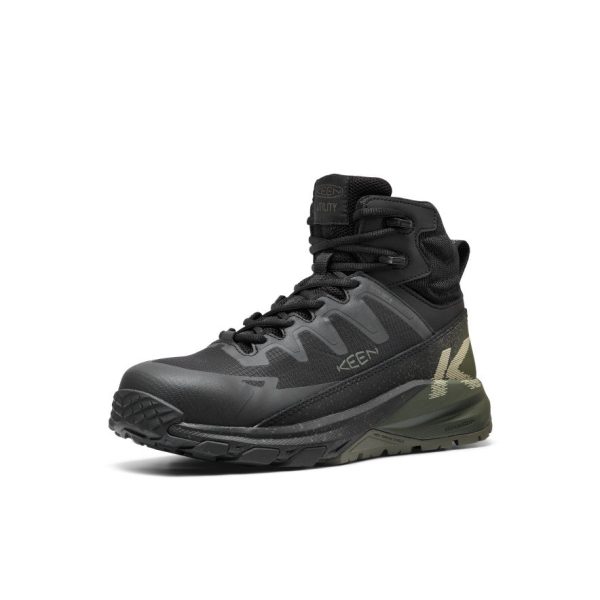 Men's Targhee Blur Waterproof Work Boot (Carbon Toe) | Forest Night/Black