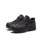 Men's Targhee IV Waterproof Work Shoe (Soft Toe)  |  Black/Black