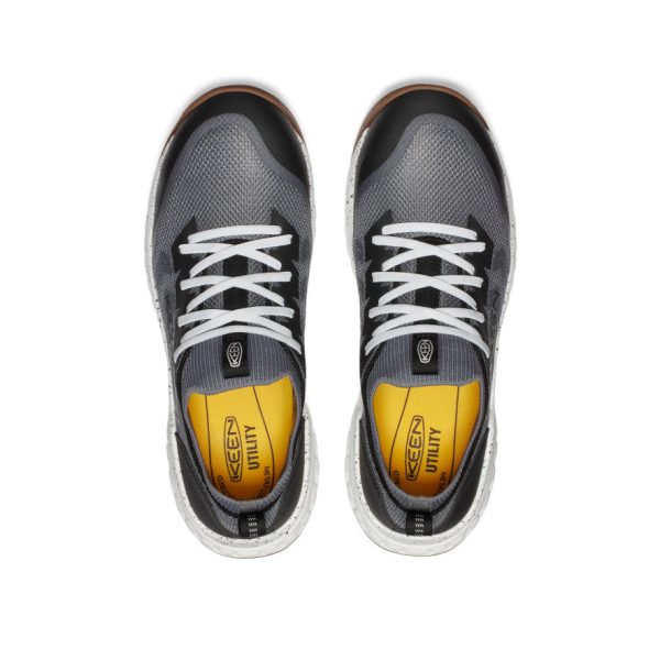 Men's Arvada Shift Work Sneaker (Carbon Toe) | Steel Grey/Gum