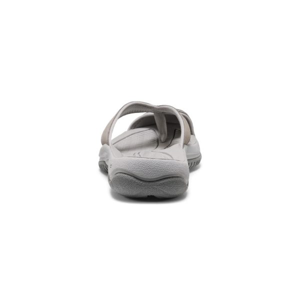 Men's Waimea Leather Flip-Flop  |  Monochrome/Steel Grey