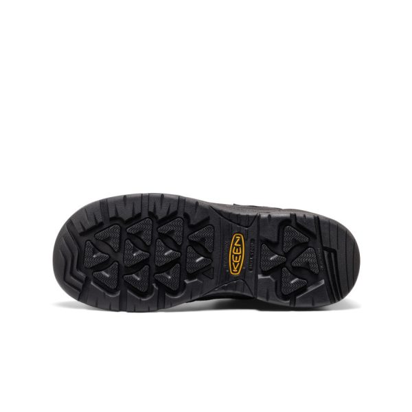 Men's Targhee IV Waterproof Work Shoe (Soft Toe)  |  Black/Black