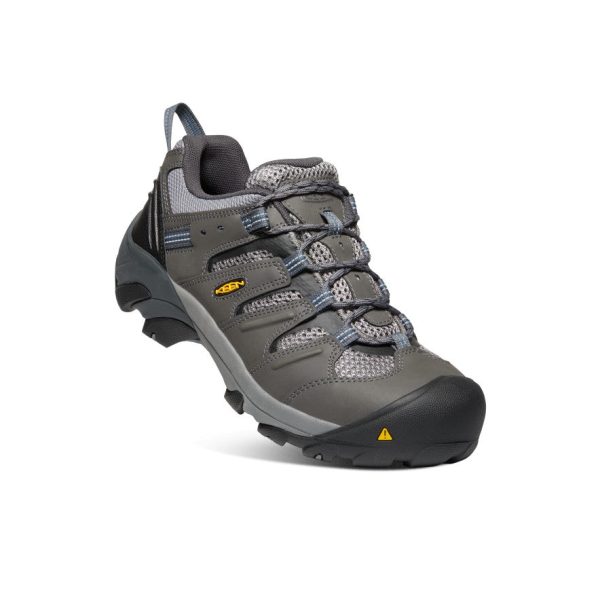 Men's Lansing Low (Steel Toe) | Magnet/Majolica Blue