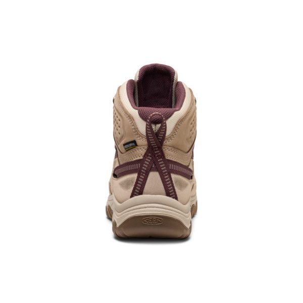 Women's Targhee IV Wide Waterproof Hiking Boot | Plaza Taupe/Huckleberry