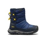 Little Kids' Puffrider Waterproof Winter Boot | Naval Academy/Mango Mint