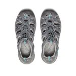 Women's Whisper | Medium Grey/Peacock Green