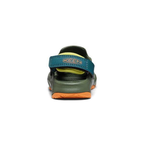 Toddlers' HyperFLT Clog  |  Bronze Green/Orange Peel