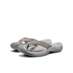 Men's Waimea Leather Flip-Flop  |  Monochrome/Steel Grey