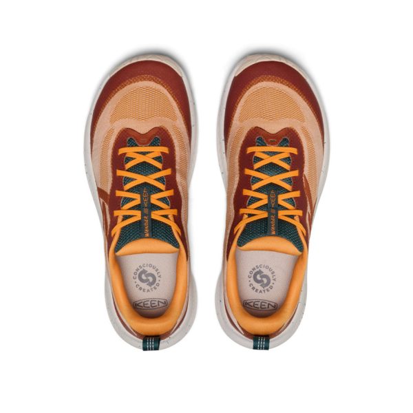 Men's Wander Trail Running Shoe | Fossil Orange/Carrot Curl