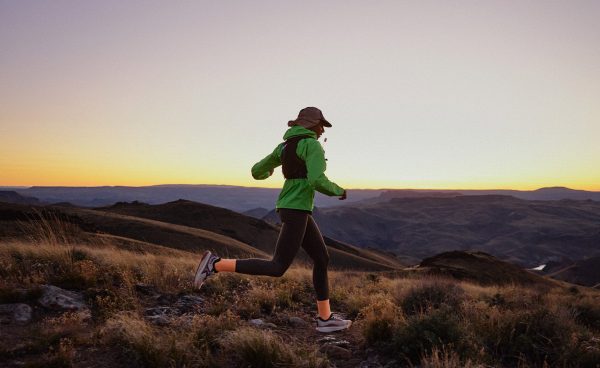 Women's Seek Trail Running Shoe | Willowherb/Orange Peel