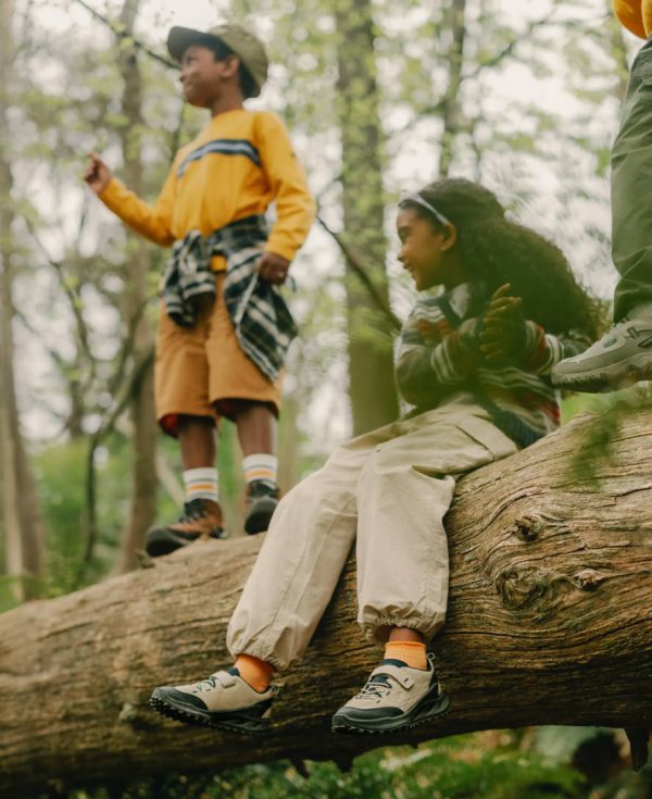 Little Kids' Jasper Zionic Sneaker | Naval Academy/Flame Orange