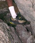 Men's Roam Trail Running Shoe | Naval Academy/Symphonic Sunset
