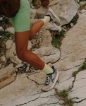 Women's Seek Trail Running Shoe | Safari/Black