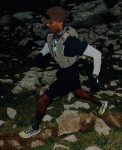 Men's Seek Trail Running Shoe  |  Grenadine/Ocean Depths