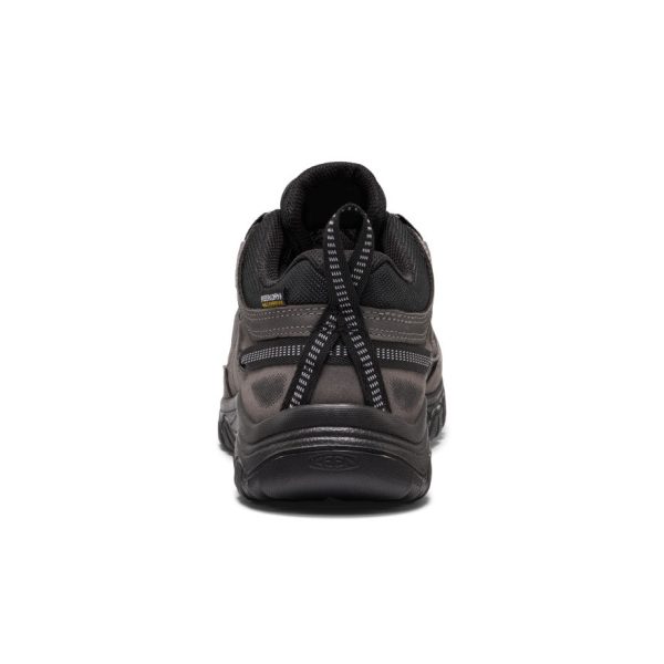 Men's Targhee IV Wide Waterproof Hiking Shoe  |  Magnet/Black
